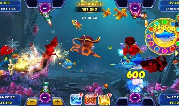 Bắn Cá Vua Hải Tặc H3BET: Bí Kíp Ngư Thủ Bách Chiến Bách Thắng! 2 Giao diện chơi Bắn Cá Vua Hải Tặc H3BET