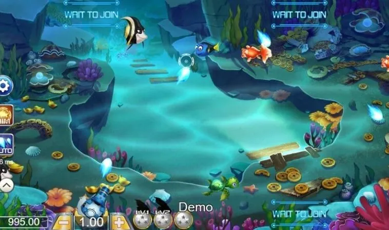 Giao diện chơi Bắn Cá Rồng H3BET