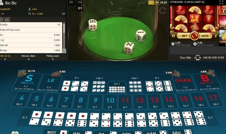 Cách chơi SicBo tại nhà cái H3BET